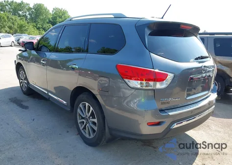 2015 Nissan Pathfinder Sl из США, поврежденный, VIN 5N1AR2MM7FC669632